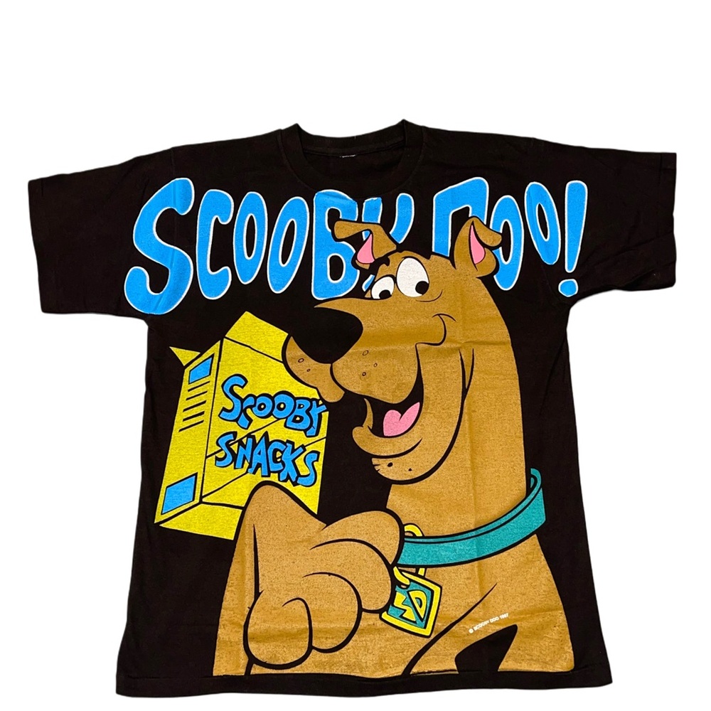 1997 Scooby-Doo AOP Graphic Tee Sz Large 22x28